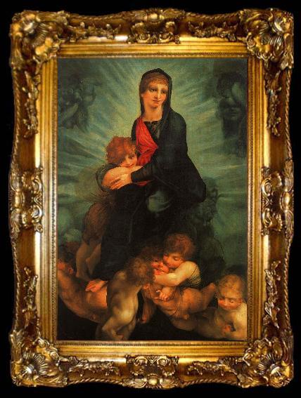 framed  Rosso Fiorentino Madonna in Glory, ta009-2